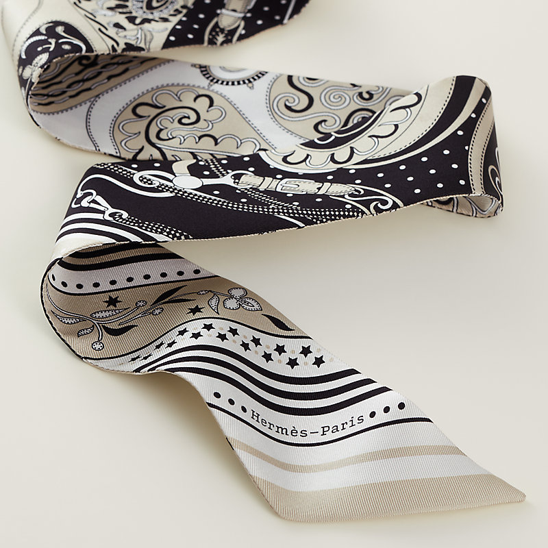 Festival des Amazones Bandana Twilly - Beige | Hermès Mainland China